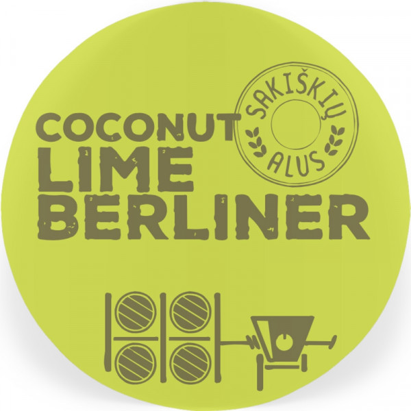 Coconut Lime Berliner