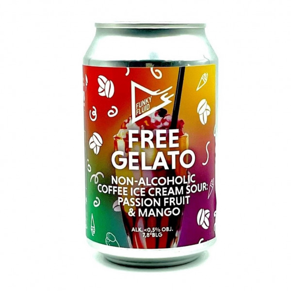 Coffee Free Gelato: Passion Fruit & Mango