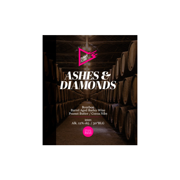 Ashes & Diamonds: Bourbon / Peanut Butter / Cocoa Nibs