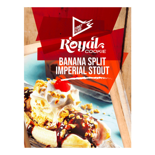 Royal Cookie: Banana Split