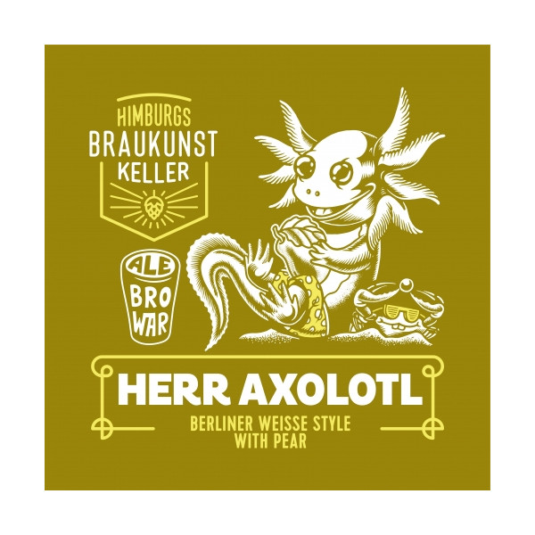 Herr Axolotl with Pear