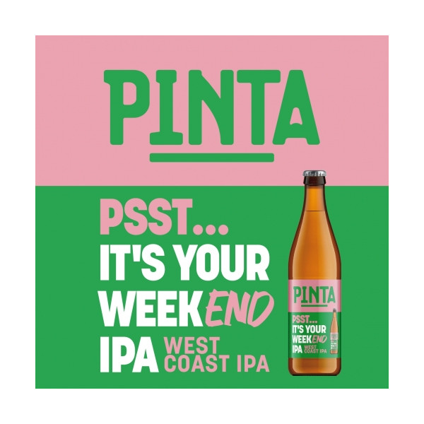 Psst... It's Your Weekend IPA (West Coast IPA)