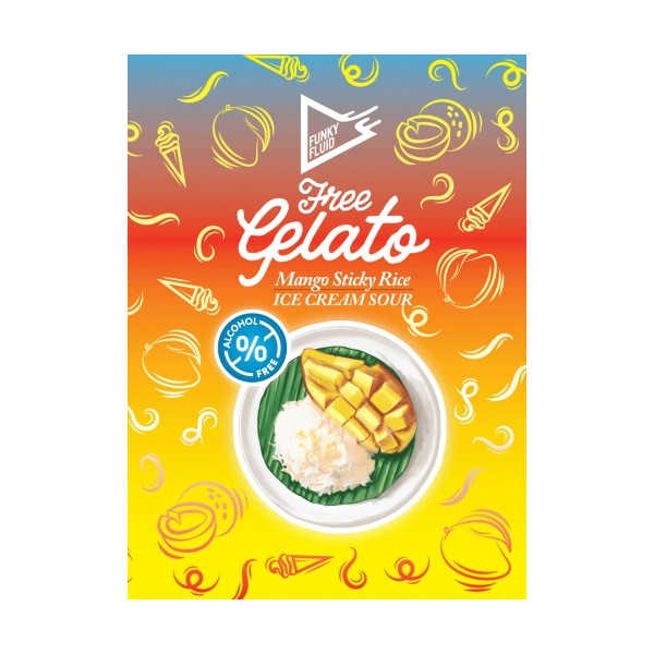 Free Gelato: Mango Sticky Rice
