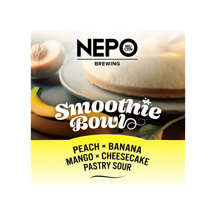 Smoothie Bowl - Peach, Banana, Mango, Cheesecake | 