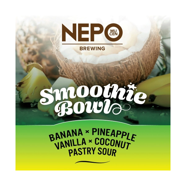 Smoothie Bowl - Banana, Pineapple, Vanilla, Coconut