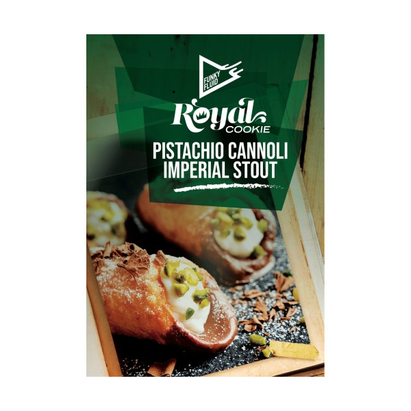 Royal Cookie: Pistachio Cannoli