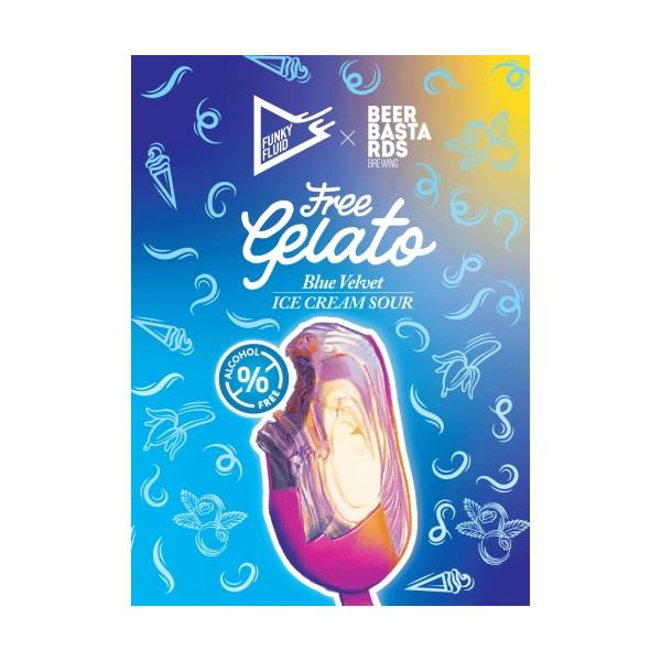 Free Gelato: Blue Velvet
