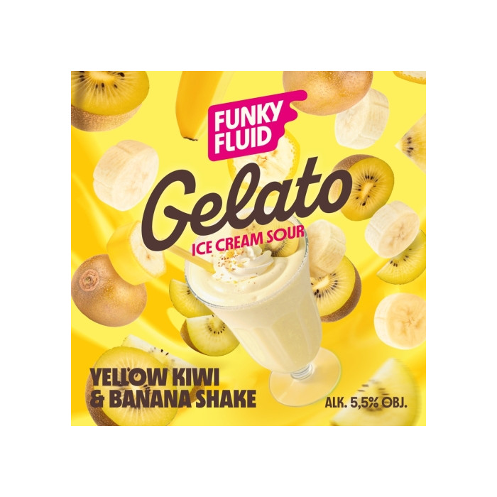 Gelato: Yellow Kiwi & Banana Shake | 