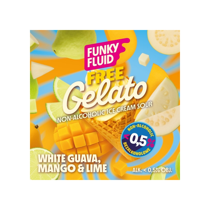 Free Gelato: White Guava, Mango & Lime | 