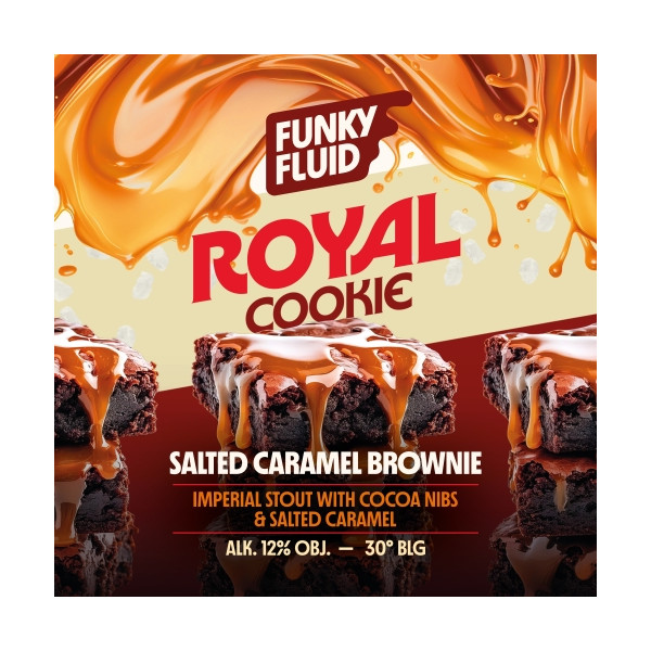 Royal Cookie: Salted Caramel Brownie
