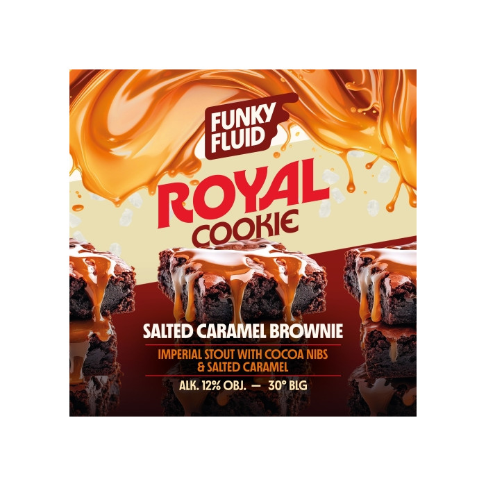 Royal Cookie: Salted Caramel Brownie | 