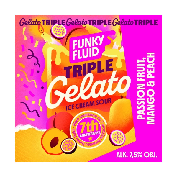 Triple Gelato: Passionfruit, Mango & Peach