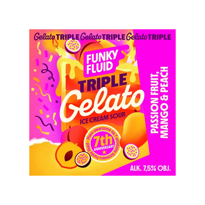 Triple Gelato: Passionfruit, Mango & Peach | 