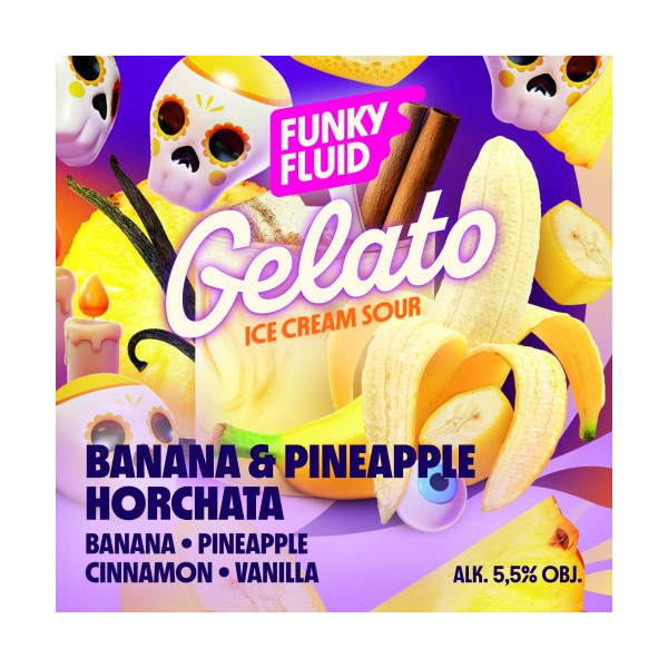 Gelato: Banana & Pineapple Horchata