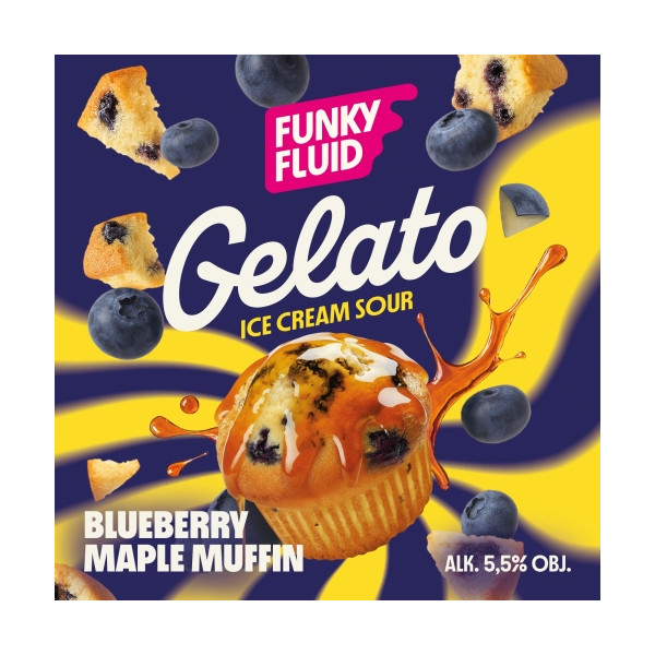 Gelato: Blueberry Maple Muffin