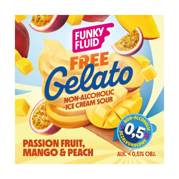 Free Gelato: Passionfruit, Mango & Peach