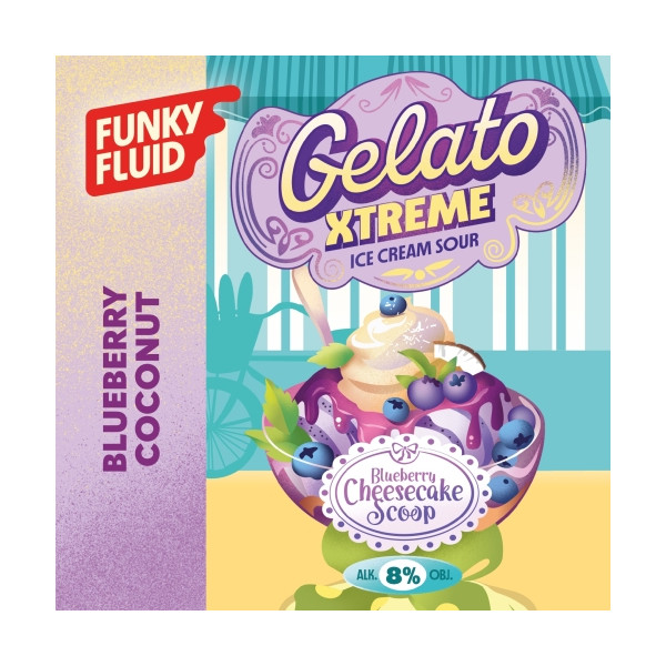 Gelato XTREME: Blueberry Cheesecake Scoop