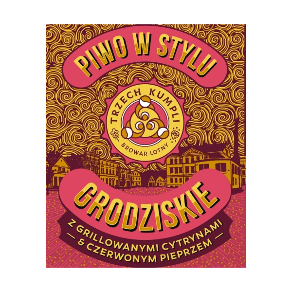 Piwo w Stylu Grodziskie z Grillowanymi Cytrynami i Czerwonym Pieprzem