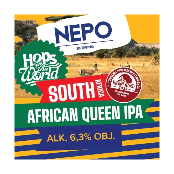 South Africa: African Queen IPA / Hops Around the World