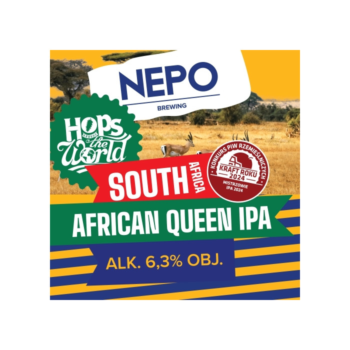 South Africa: African Queen IPA / Hops Around the World | 