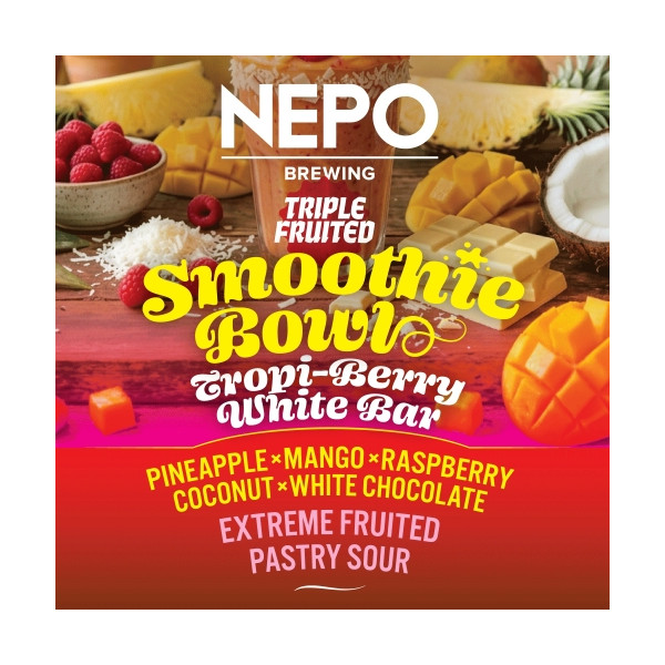 Tropi-Berry White Bar - Smoothie Bowl