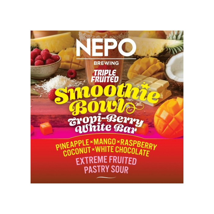 Tropi-Berry White Bar - Smoothie Bowl | 