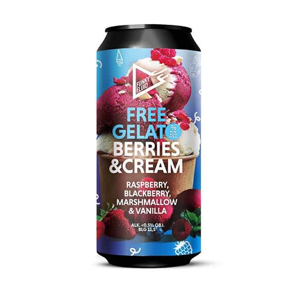 Free Gelato: Berries & Cream